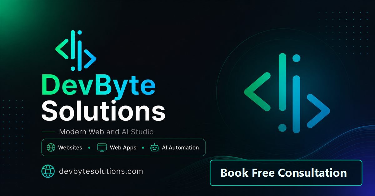 Doctor Devbyte DevByte Solutions | Web, AI, ERP & App Development